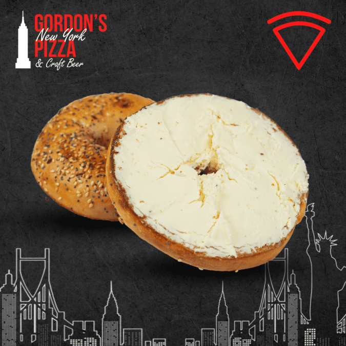 New York Bagel with Cream Cheese